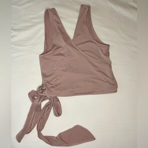 Lululemon tie up tank top